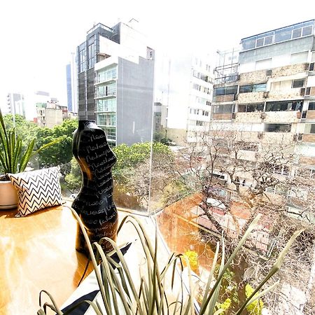 Linda Habitacion Cerca Del Angel Città del Messico Esterno foto