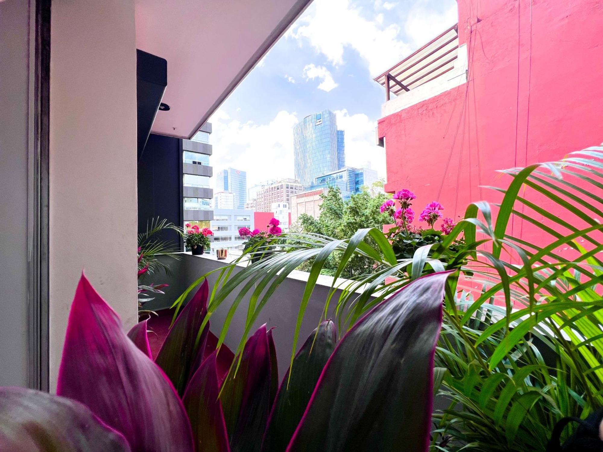 Linda Habitacion Cerca Del Angel Città del Messico Esterno foto